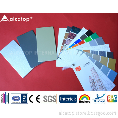 4MM FVDF PE Coating Fire Proof Alu. Composite Panel